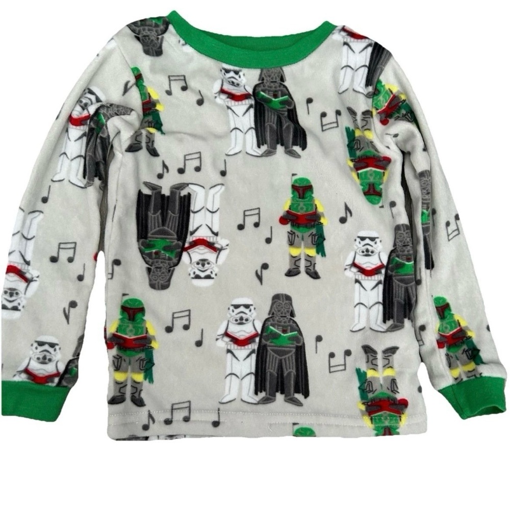 Youth Star Wars 2 Piece Christmas Pajamas Size 3T - Picture 2 of 4